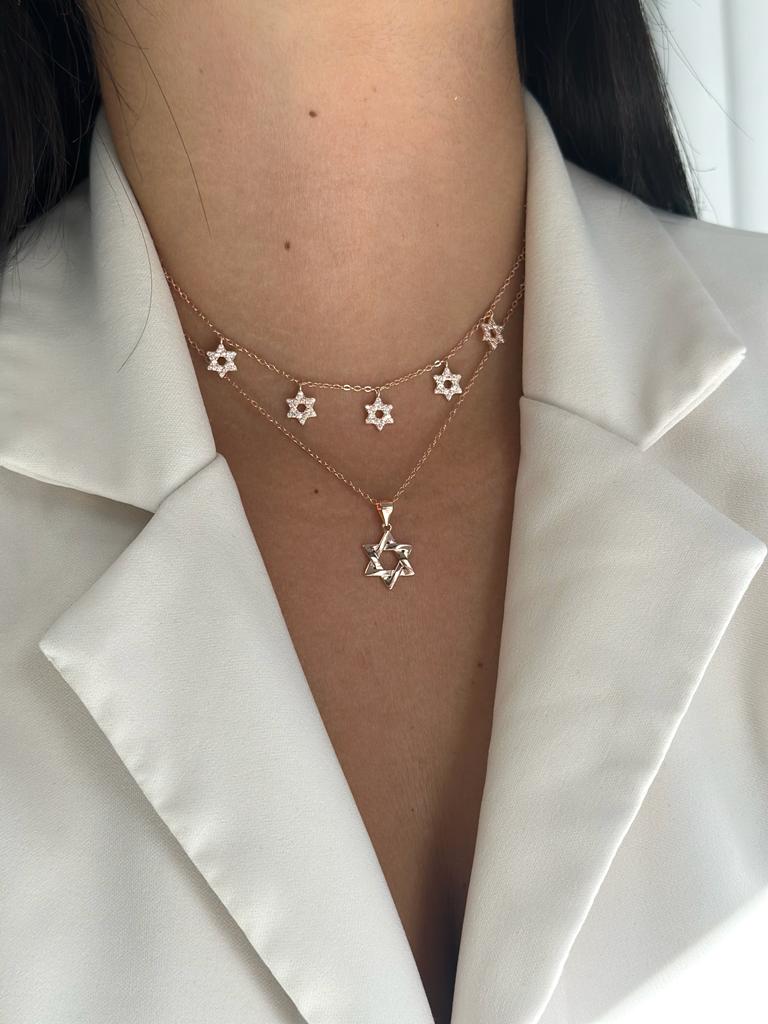 שרשרת מגן דוד - ISRAEL